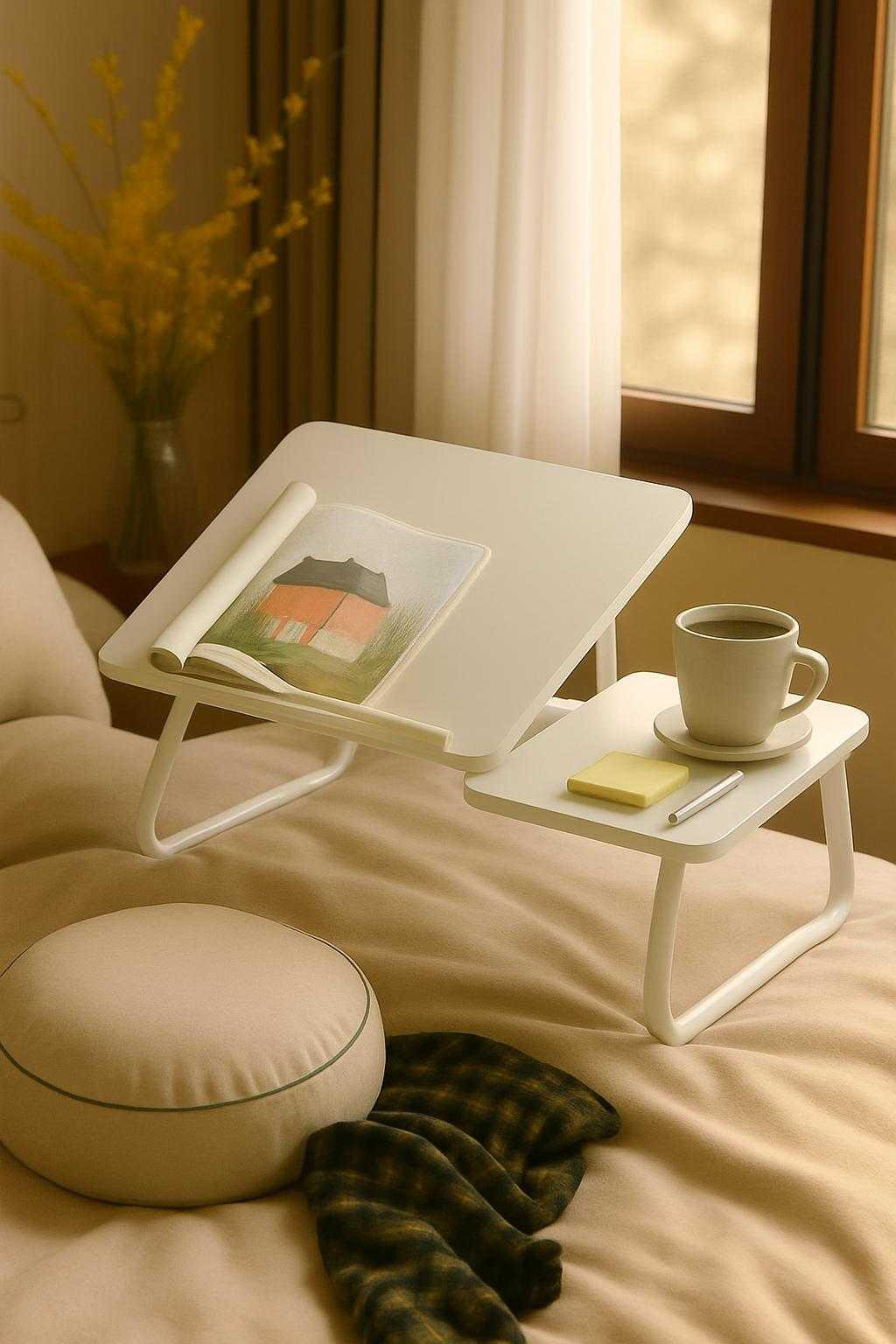 Table de lit pliable bureau pour ordinateur