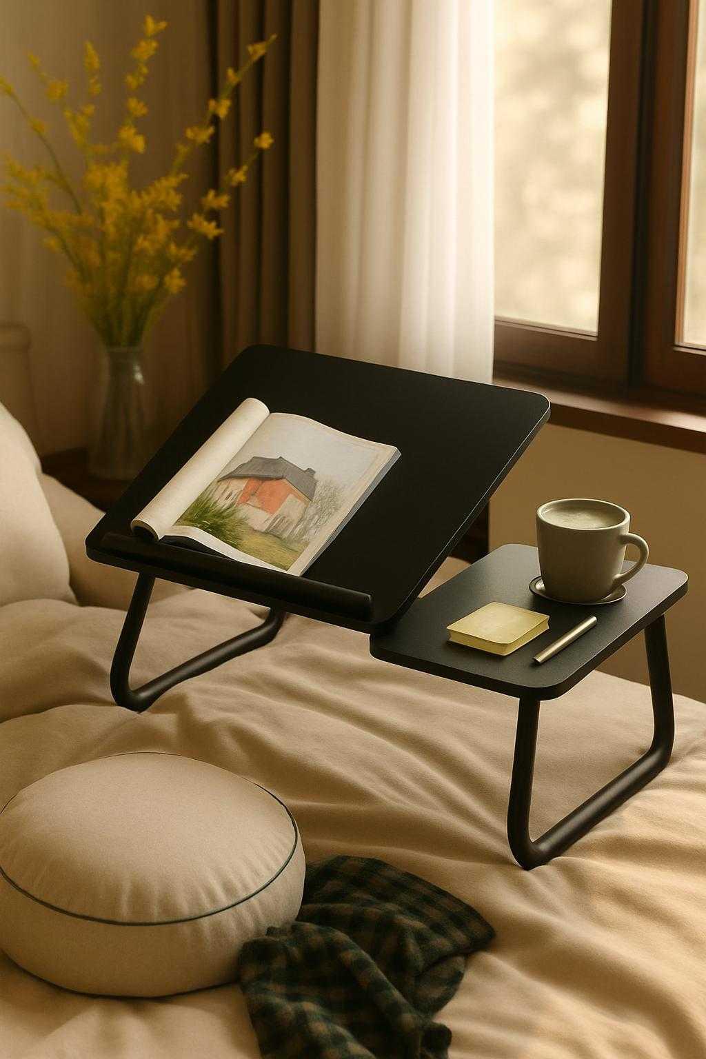 Table de lit pliable bureau pour ordinateur